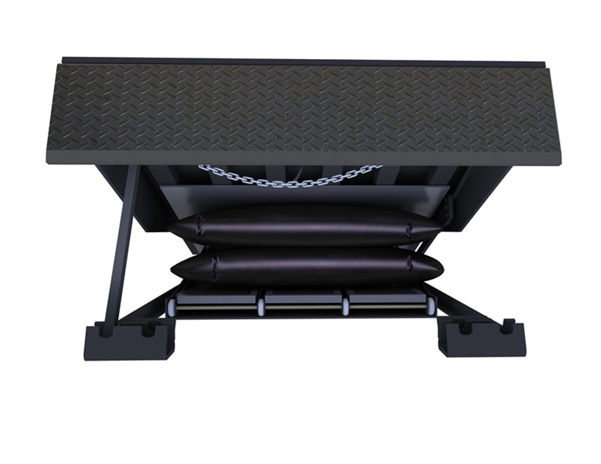 DL-A 翻板式气动装卸货平台