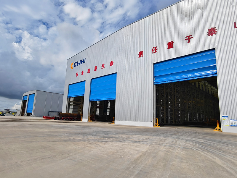 海洋重工柔性提升大门